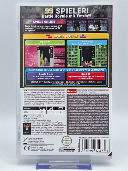 Tetris 99 inkl. 12 Monate Online Mitgliedschaft